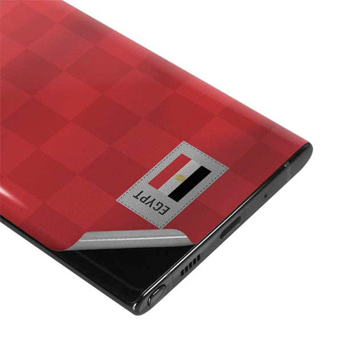 Egypt Soccer Flag Galaxy Note 10 Skin